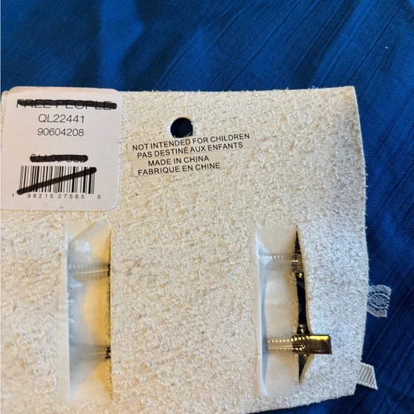 Free People mini bow hair barrettes - Picture 2 of 2